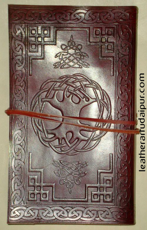 Embossed Leather Diary